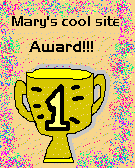 Mary's Cool Site Award