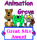 Animation Grove's Award