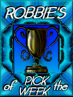 Robbie's Pick of the Week